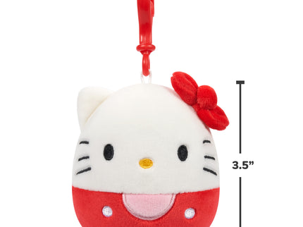 SQUISHMALLOWS HELLO KITTY W20 pehme võtmehoidja, 8 cm