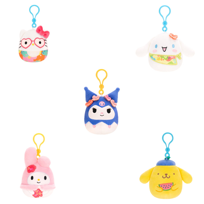 SQUISHMALLOWS HELLO KITTY W25 pehme võtmehoidja, 8 cm