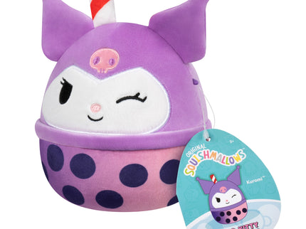 SQUISHMALLOWS HELLO KITTY Mystery Squad W25 lõhnastatud pehme tegelane üllatuspakis,12 cm