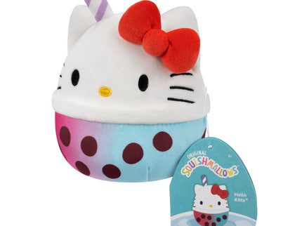SQUISHMALLOWS HELLO KITTY Mystery Squad W25 lõhnastatud pehme tegelane üllatuspakis,12 cm