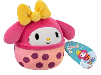 SQUISHMALLOWS HELLO KITTY Mystery Squad W25 lõhnastatud pehme tegelane üllatuspakis,12 cm