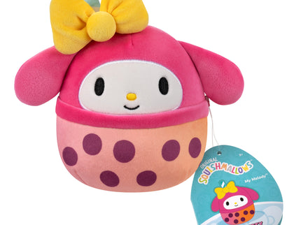 SQUISHMALLOWS HELLO KITTY Mystery Squad W25 lõhnastatud pehme tegelane üllatuspakis,12 cm