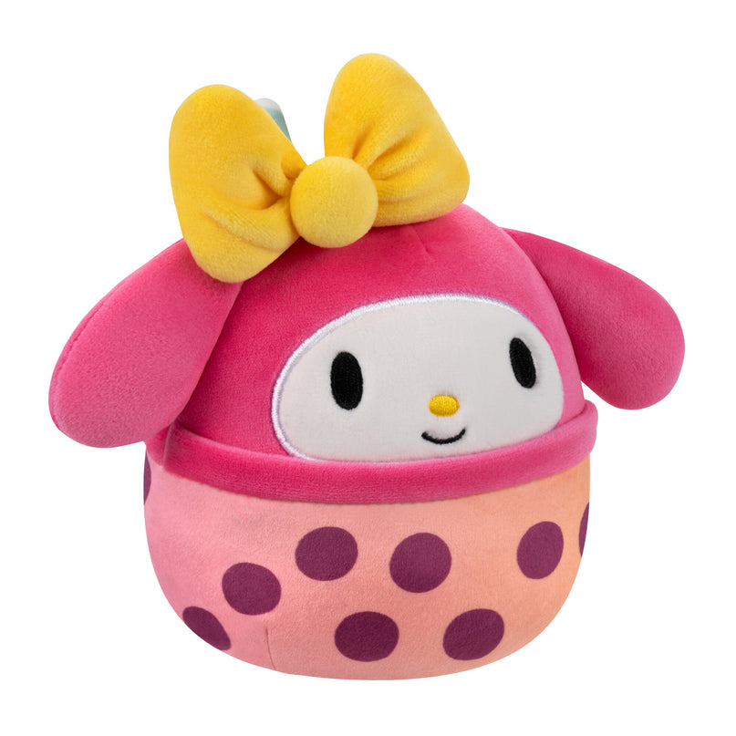 SQUISHMALLOWS HELLO KITTY Mystery Squad W25 lõhnastatud pehme tegelane üllatuspakis,12 cm
