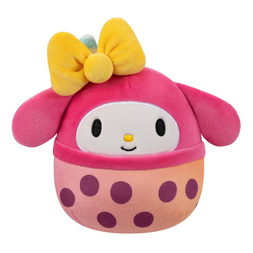 SQUISHMALLOWS HELLO KITTY Mystery Squad W25 lõhnastatud pehme tegelane üllatuspakis,12 cm