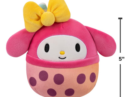 SQUISHMALLOWS HELLO KITTY Mystery Squad W25 lõhnastatud pehme tegelane üllatuspakis,12 cm