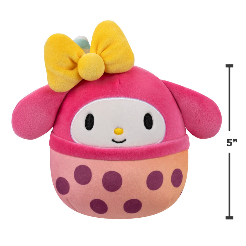 SQUISHMALLOWS HELLO KITTY Mystery Squad W25 lõhnastatud pehme tegelane üllatuspakis,12 cm