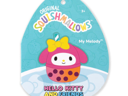 SQUISHMALLOWS HELLO KITTY Mystery Squad W25 lõhnastatud pehme tegelane üllatuspakis,12 cm