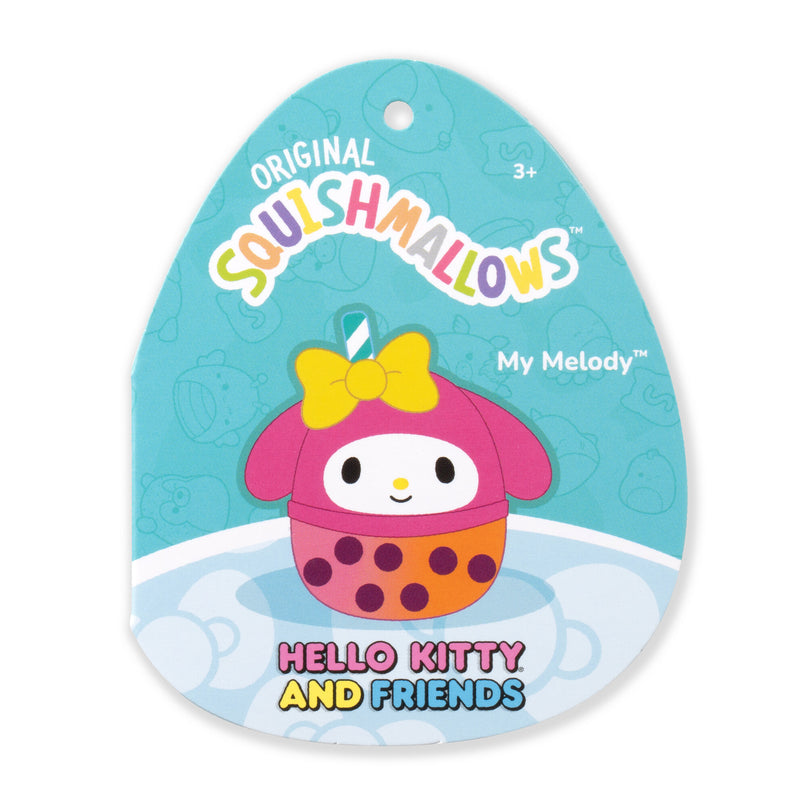 SQUISHMALLOWS HELLO KITTY Mystery Squad W25 lõhnastatud pehme tegelane üllatuspakis,12 cm