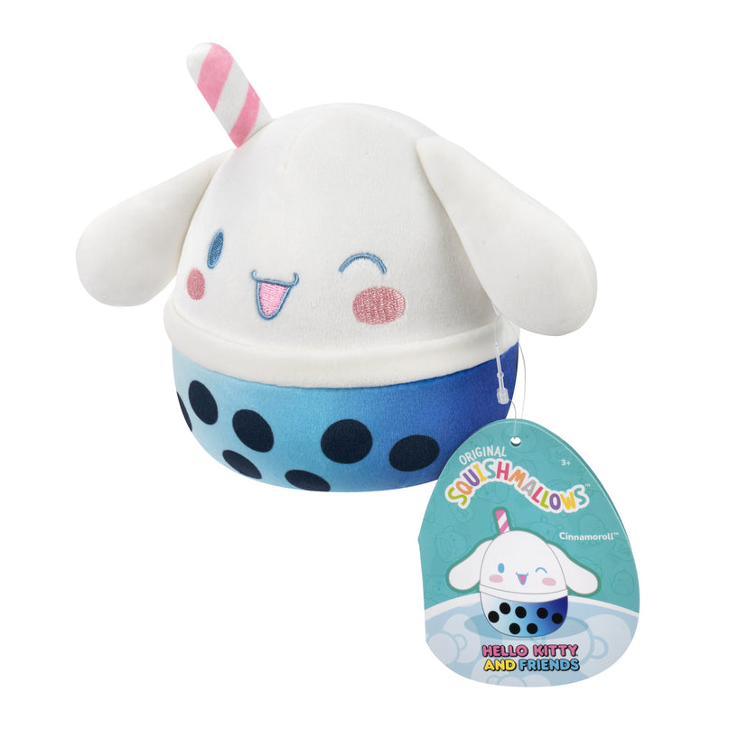 SQUISHMALLOWS HELLO KITTY Mystery Squad W25 lõhnastatud pehme tegelane üllatuspakis,12 cm