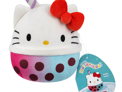 SQUISHMALLOWS HELLO KITTY Mystery Squad W25 lõhnastatud pehme tegelane üllatuspakis,12 cm
