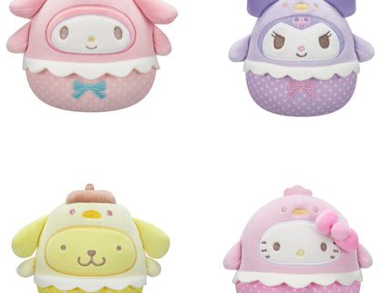 SQUISHMALLOWS HELLO KITTY pehme mänguasi Lihavõtted eri, 12 cm