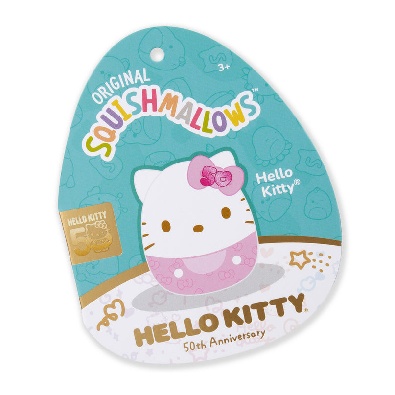 SQUISHMALLOWS HELLO KITTY W21 Pehme mänguasi Reljeefsed vibud, 20 cm