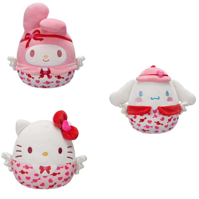 SQUISHMALLOWS HELLO KITTY pehme mänguasi Sõbrapäeva eri, 20 cm