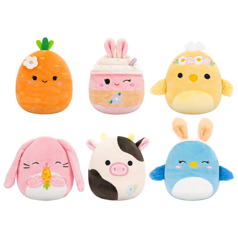 SQUISHMALLOWS Mystery Squad pehme mänguasi pimepakis Lihavõtted eri, 10 cm