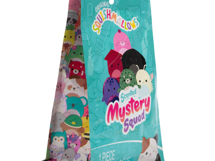 SQUISHMALLOWS Mystery Squad W20 lõhnastatud pehme tegelane üllatuspakis,12 cm
