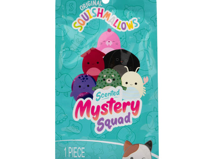 SQUISHMALLOWS Mystery Squad W20 lõhnastatud pehme tegelane üllatuspakis,12 cm
