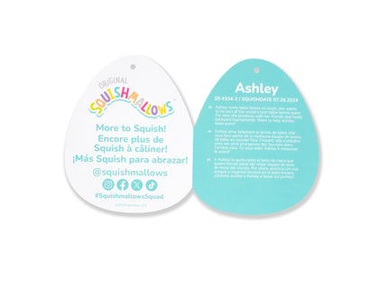 SQUISHMALLOWS Mystery Squad W21 lõhnastatud pehme tegelane üllatuspakis,12 cm