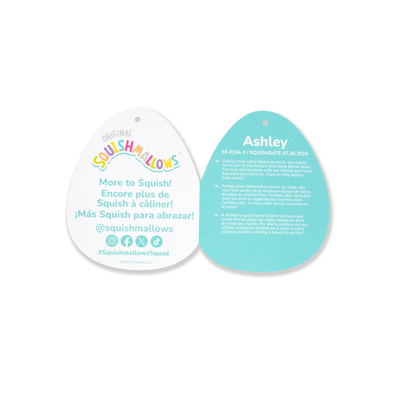 SQUISHMALLOWS Mystery Squad W21 lõhnastatud pehme tegelane üllatuspakis,12 cm