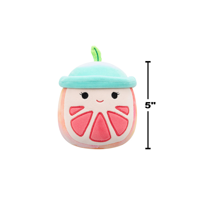 SQUISHMALLOWS Mystery Squad W21 lõhnastatud pehme tegelane üllatuspakis,12 cm