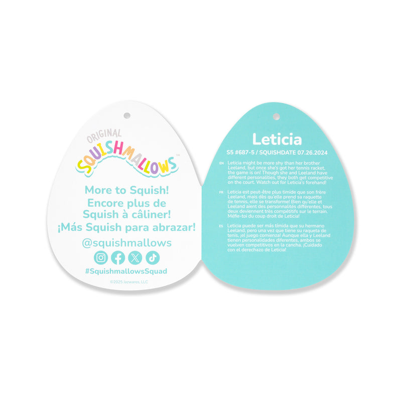 SQUISHMALLOWS Mystery Squad W21 lõhnastatud pehme tegelane üllatuspakis,12 cm