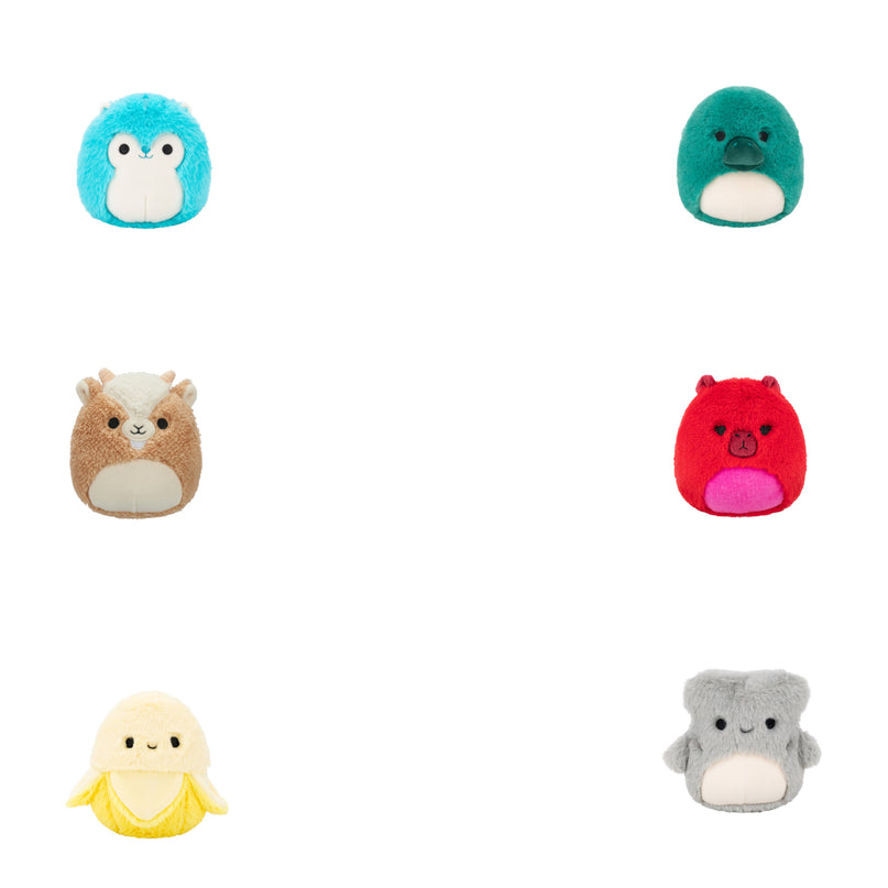 SQUISHMALLOWS W26 Fuzz-A-Mallows  Pehme mänguasi, 12 cm