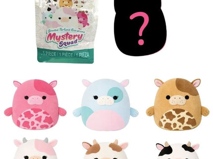 SQUISHMALLOWS Mystery Squad W29 lõhnastatud pehme tegelane üllatuspakis,12 cm