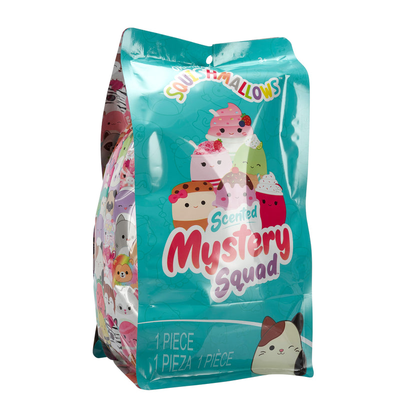 SQUISHMALLOWS Mystery Squad W21 lõhnastatud pehme tegelane üllatuspakis, 20 cm
