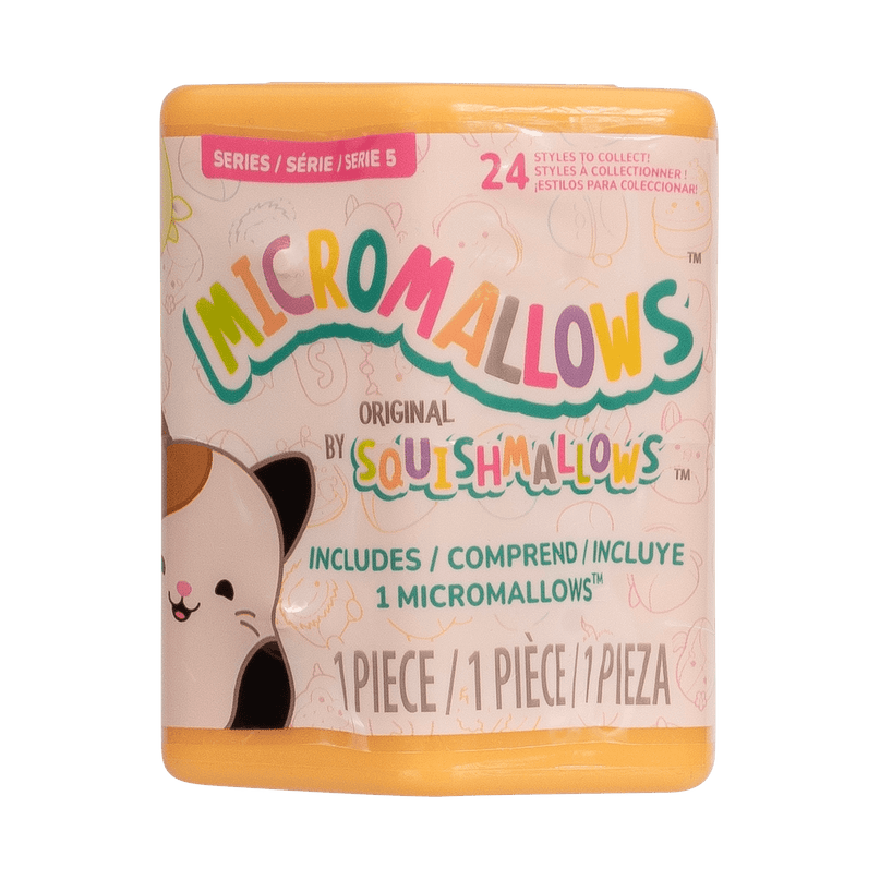 SQUISHMALLOWS W5 Micromallows pehme tegelase üllatuspakk