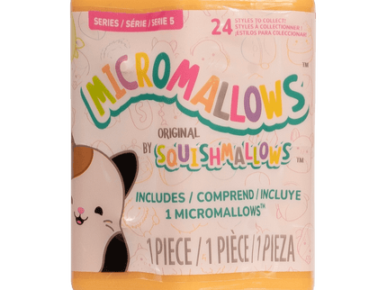 SQUISHMALLOWS W5 Micromallows pehme tegelase üllatuspakk