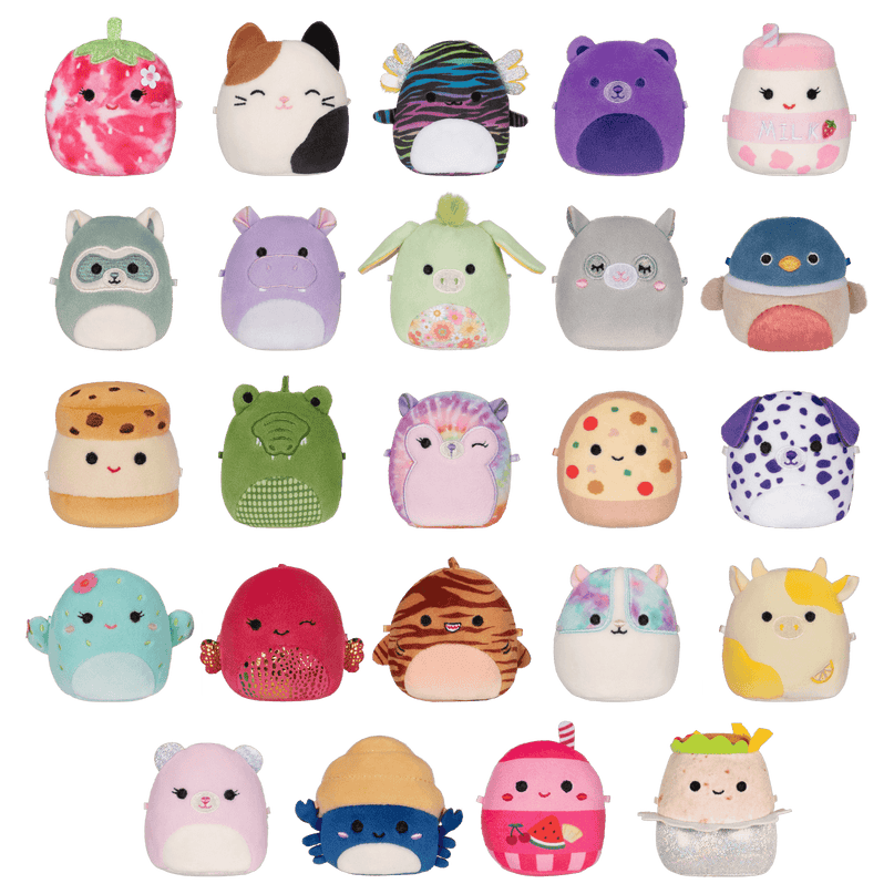 SQUISHMALLOWS W5 Micromallows pehme tegelase üllatuspakk