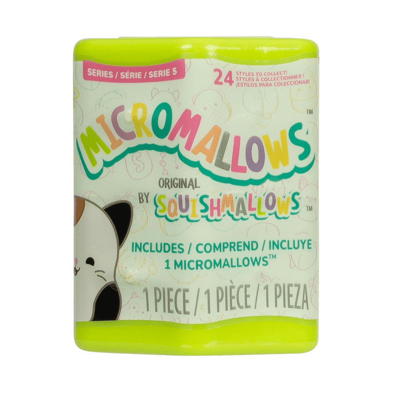 SQUISHMALLOWS W5 Micromallows pehme tegelase üllatuspakk