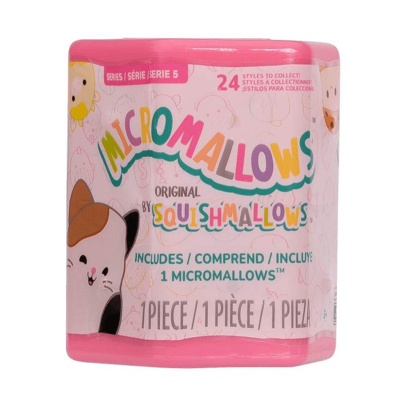 SQUISHMALLOWS W5 Micromallows pehme tegelase üllatuspakk