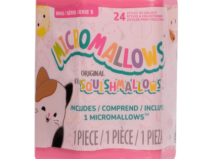 SQUISHMALLOWS W5 Micromallows pehme tegelase üllatuspakk