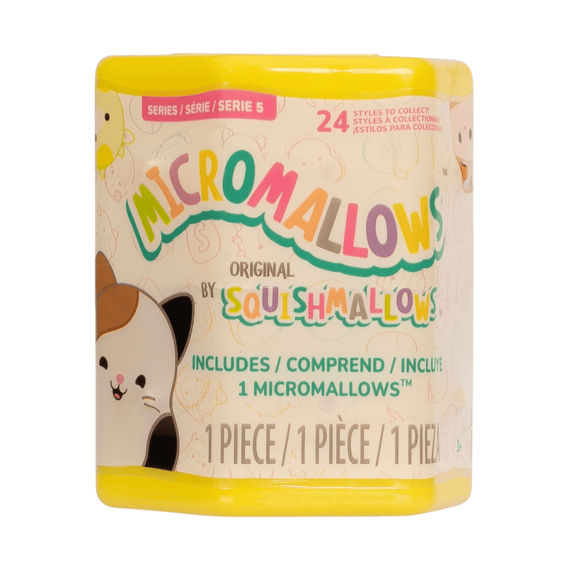 SQUISHMALLOWS W5 Micromallows pehme tegelase üllatuspakk