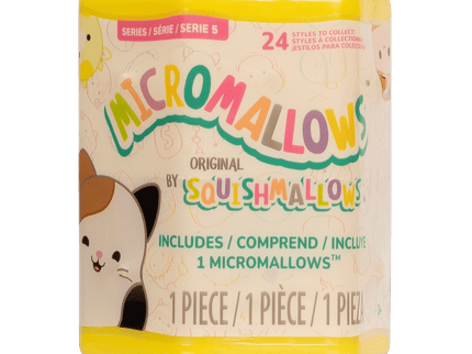 SQUISHMALLOWS W5 Micromallows pehme tegelase üllatuspakk