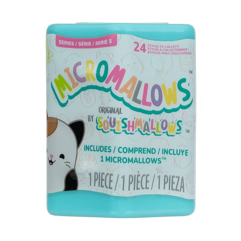 SQUISHMALLOWS W5 Micromallows pehme tegelase üllatuspakk
