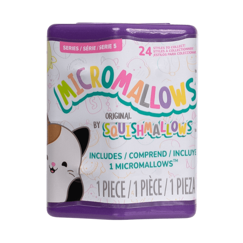SQUISHMALLOWS W5 Micromallows pehme tegelase üllatuspakk