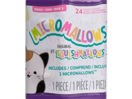 SQUISHMALLOWS W5 Micromallows pehme tegelase üllatuspakk