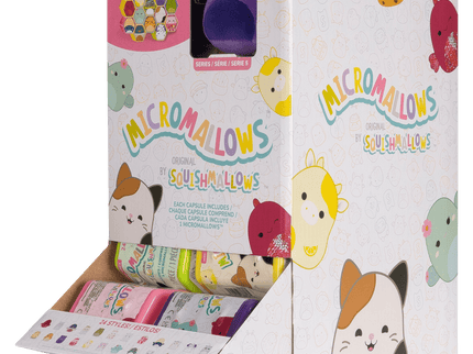 SQUISHMALLOWS W5 Micromallows pehme tegelase üllatuspakk