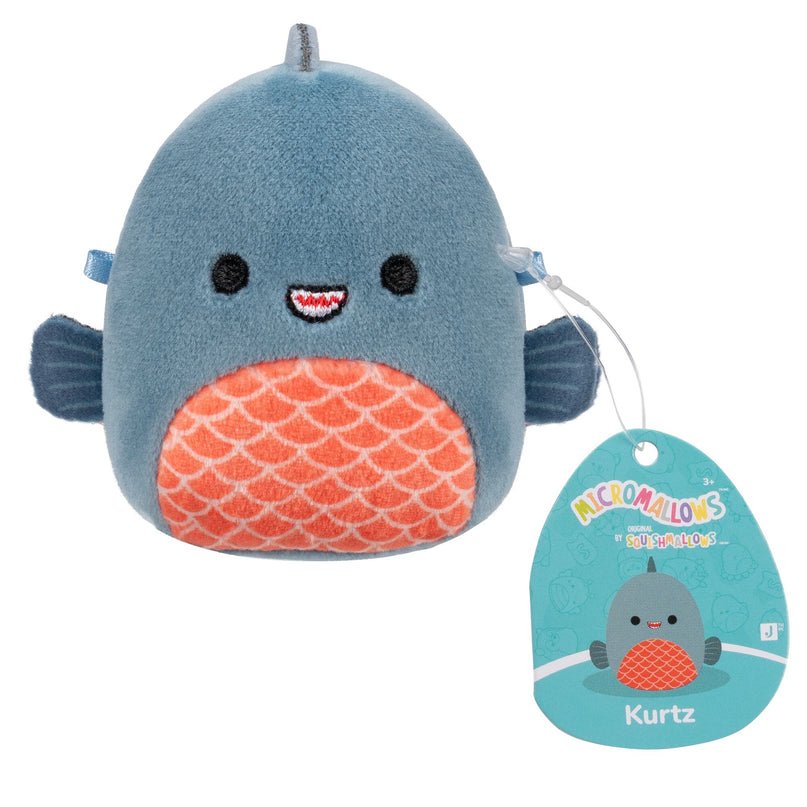 SQUISHMALLOWS Micromallows pehme tegelase üllatuspakk, 6 cm