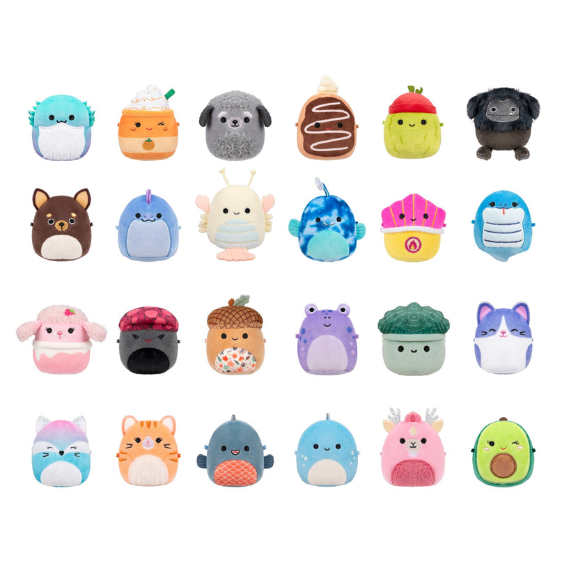 SQUISHMALLOWS Micromallows pehme tegelase üllatuspakk, 6 cm