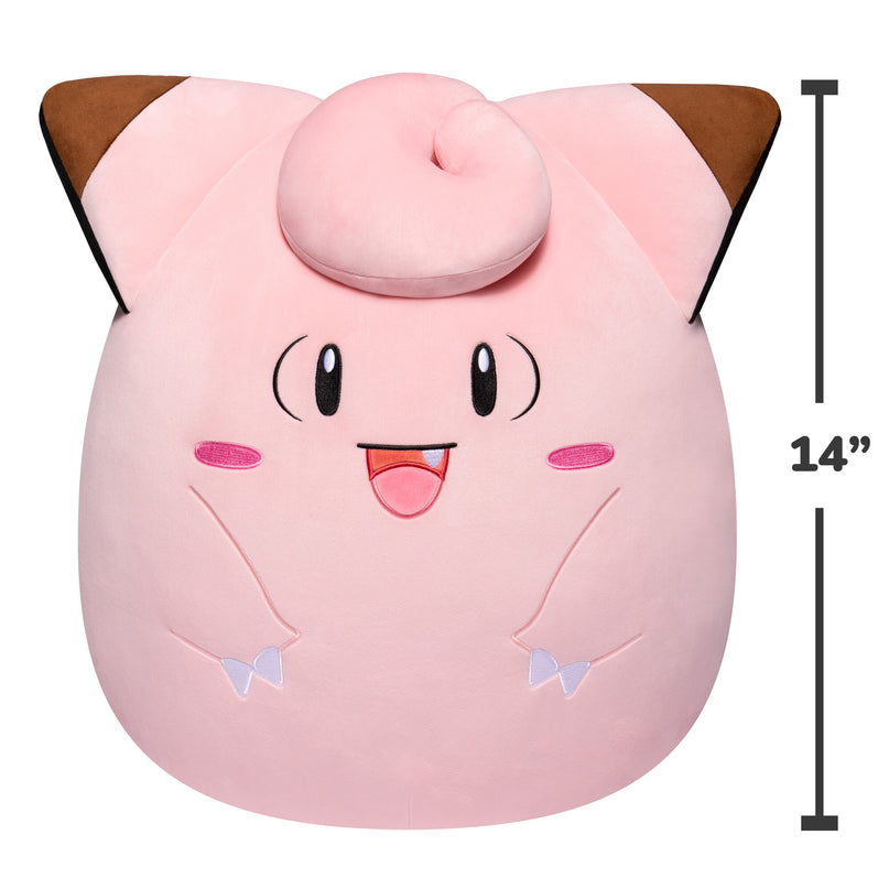 SQUISHMALLOWS POKEMON pehme mänguasi Clefairy, 35 cm
