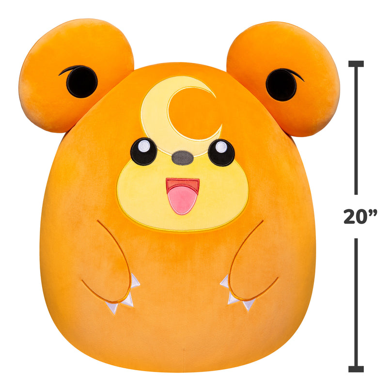 SQUISHMALLOWS POKEMON pehme mänguasi Teddiursa, 50 cm