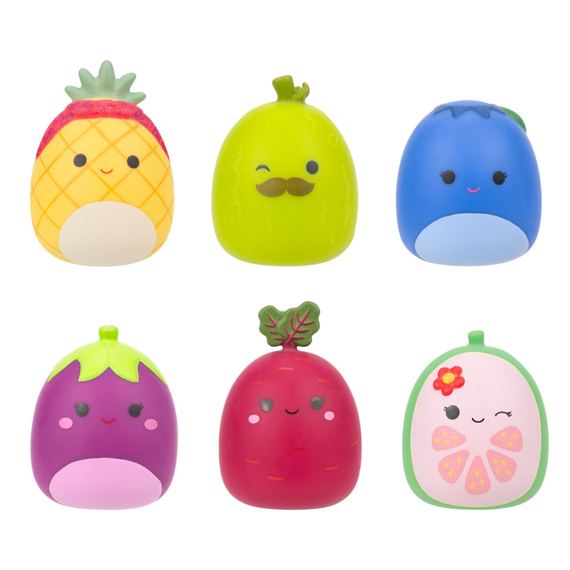 SQUISHMALLOWS Squooshems minifiguuride komplekt pimepakis, 6,5 cm