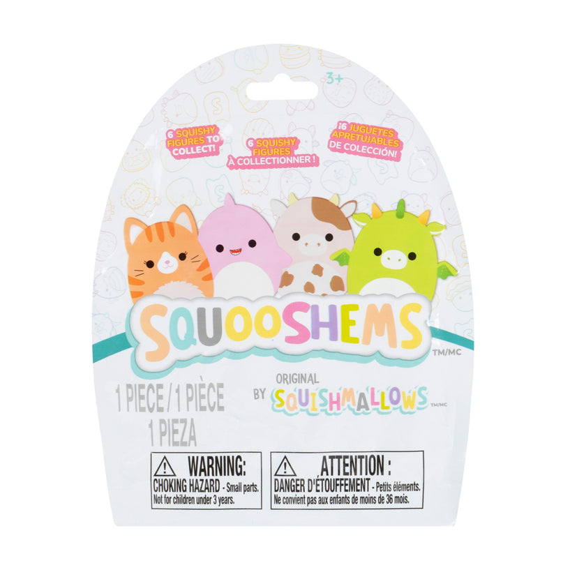 SQUISHMALLOWS Squooshems minifiguuride komplekt pimepakis, 6,5 cm