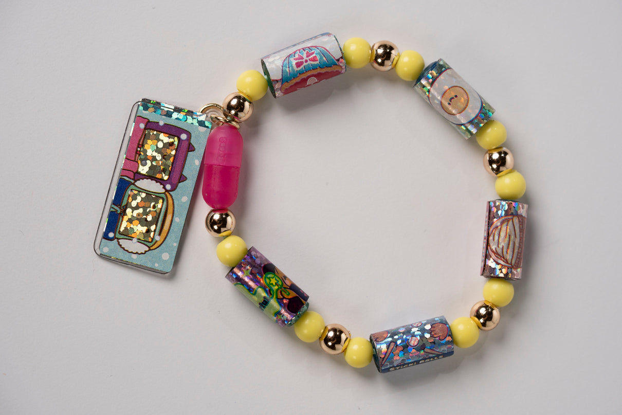 STICKI ROLLS käevõru aksessuaaridening kleepsudega, üllatuspakk