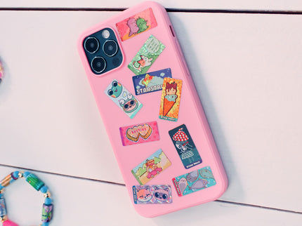 STICKI ROLLS käevõru aksessuaaride- ning kleepsudega, üllatuspakk