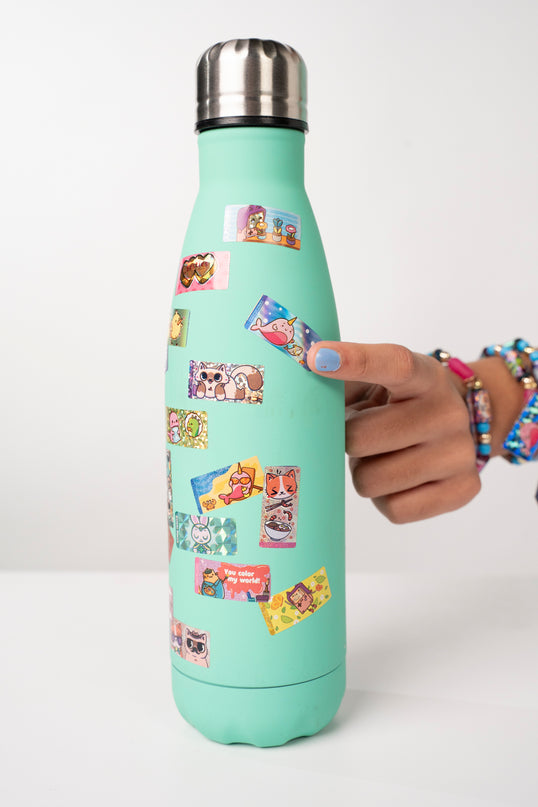 STICKI ROLLS käevõru aksessuaaridening kleepsudega, üllatuspakk