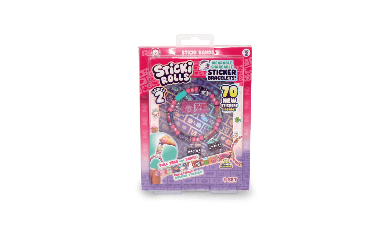 STICKI ROLLS käevõru aksessuaaride- ning kleepsudega