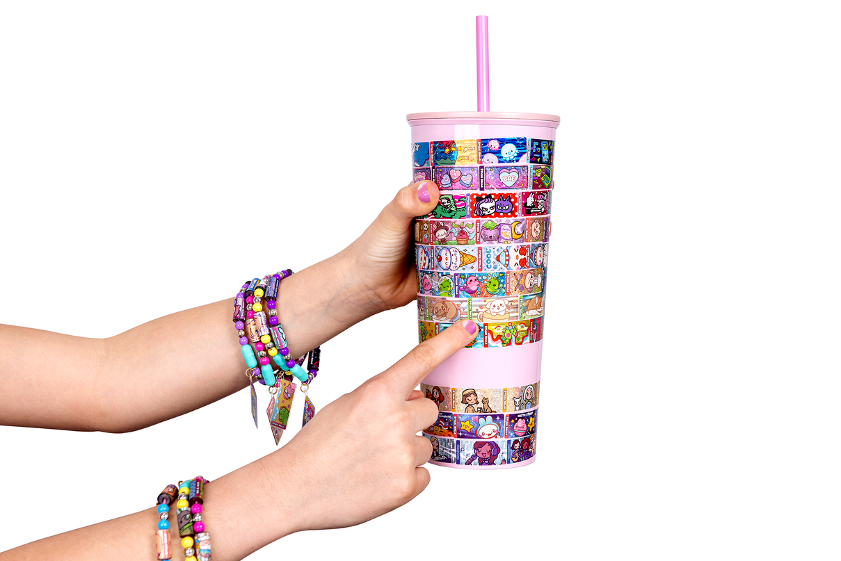 STICKI ROLLS käevõru aksessuaaride- ning kleepsudega